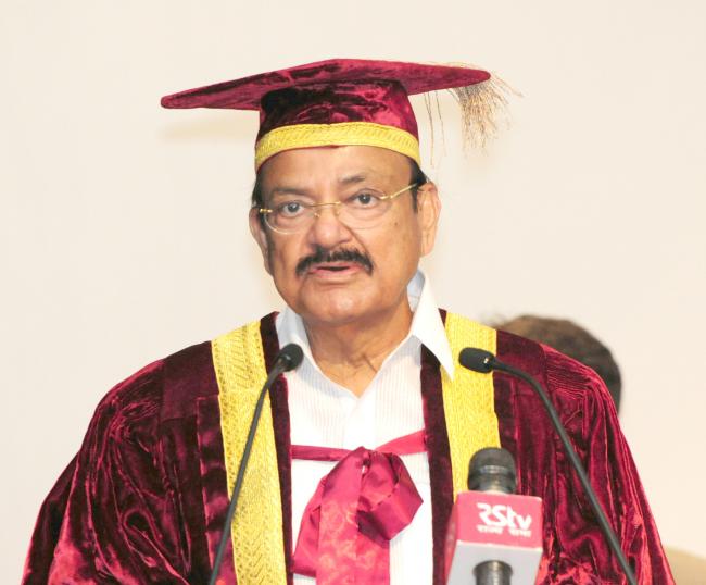 Develop into managerial leaders who can foresee the future trends and shape the world: Vice President Naidu