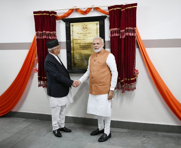 Modi, KP Oli inaugurate 400-bed Nepal-Bharat Maitri Pashupati Dharmashala in Kathmandu