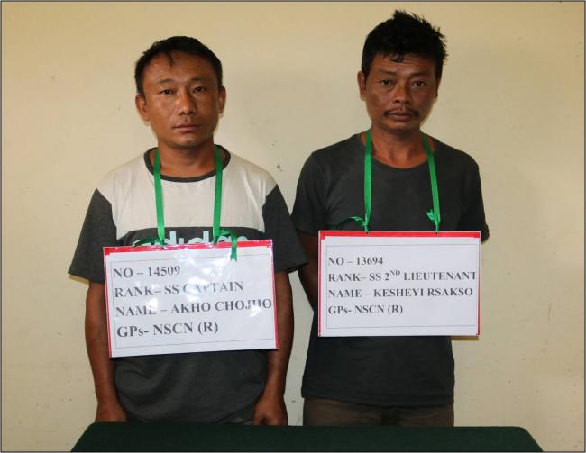 Assam Rifles nabs three Naga militants with arms in Nagaland