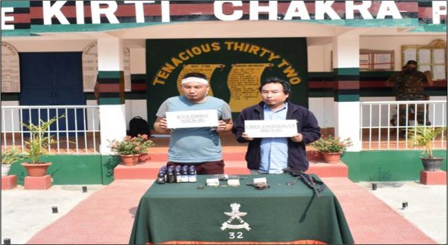 Assam Rifles apprehend 3 NSCN-K militants from Dimapur 