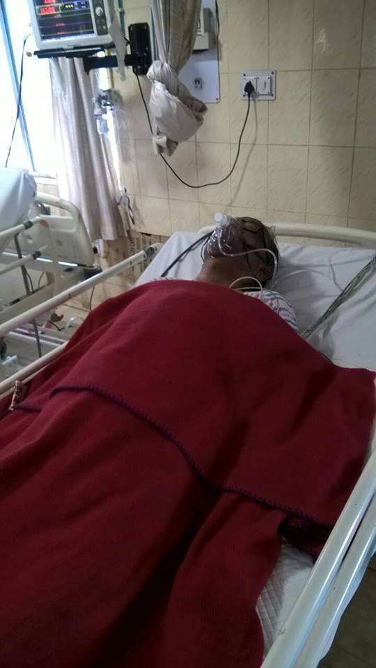 Left leader Basudeb Acharia injured in 'TMC attack'