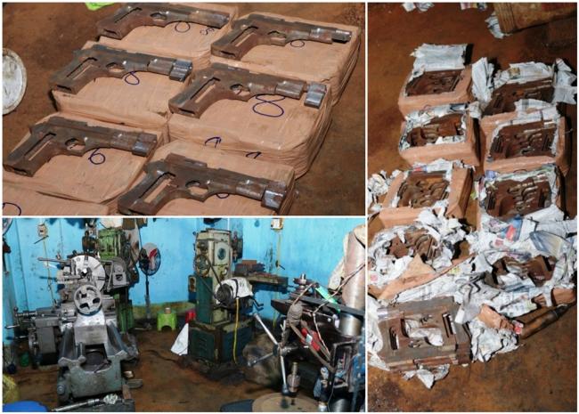 Two illegal firearms factories busted near Kolkata