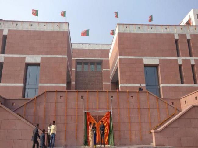 PM Modi inaugurates BJP's new headquarters in Delhi