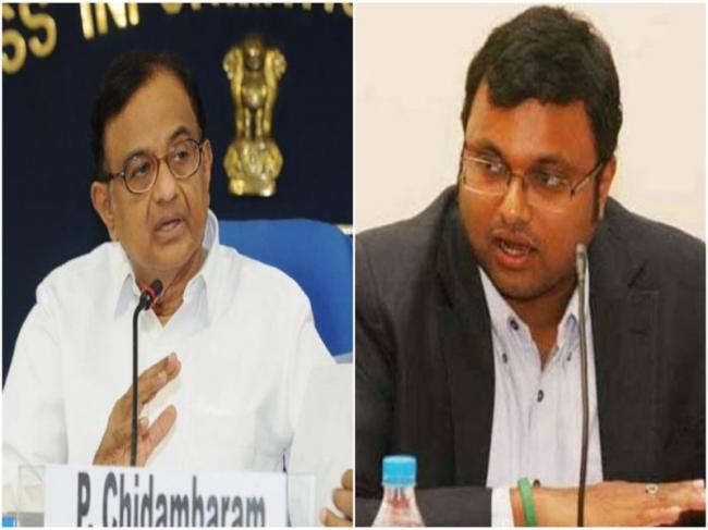 P Chidambaram, son Karti charged in Aircel-Maxis case