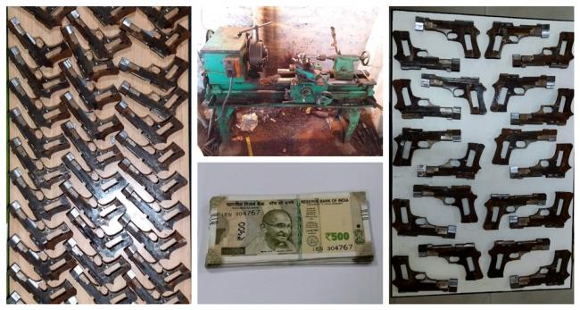Kolkata STF busts illegal firearms manufacturing unit, nine held