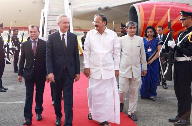 VP Venkaiah Naidu visits World Heritage city of Old Guatemala to know of conservation