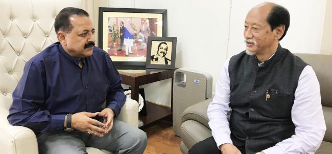 Chief Minister of Nagaland calls on DoNER Minister Dr Jitendra Singh