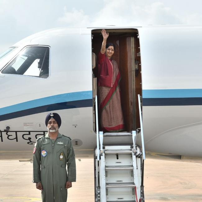 Sushma Swaraj commences her Vietnam, Cambodia tour today