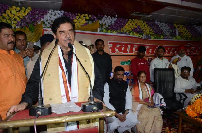 Shatrughan Sinha thanks lawyers for providing legal support to Lalu Prasad