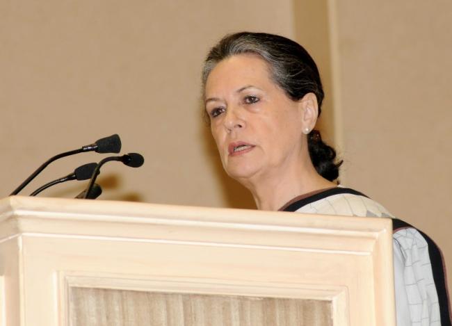Narendra Modi speaks so much, but remains silent on real issues: Sonia Gandhi