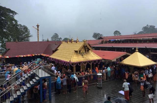 Sabarimala Temple to open today, Trupti Desai faces protest at airport