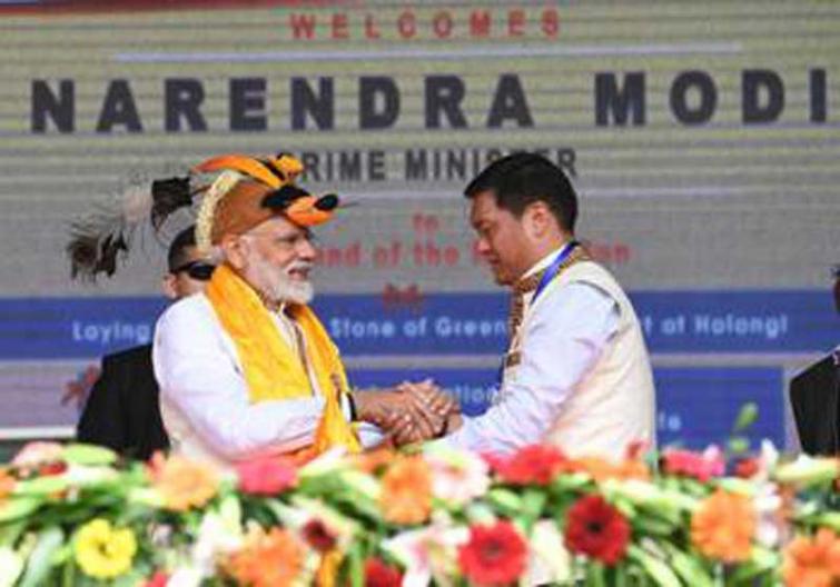 PM Narendra Modi launches DD Arunprabha