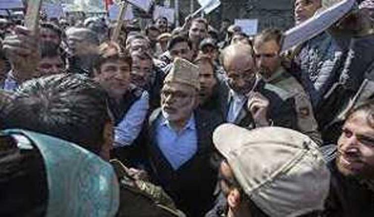 NC organises protest march against attack on Kashmiris