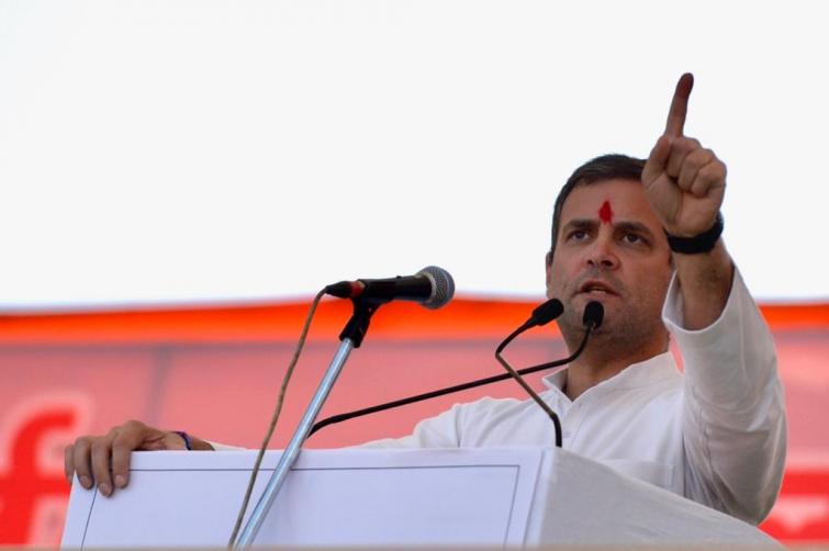 Rahul charges PM of lying on Amethi ordinance factory