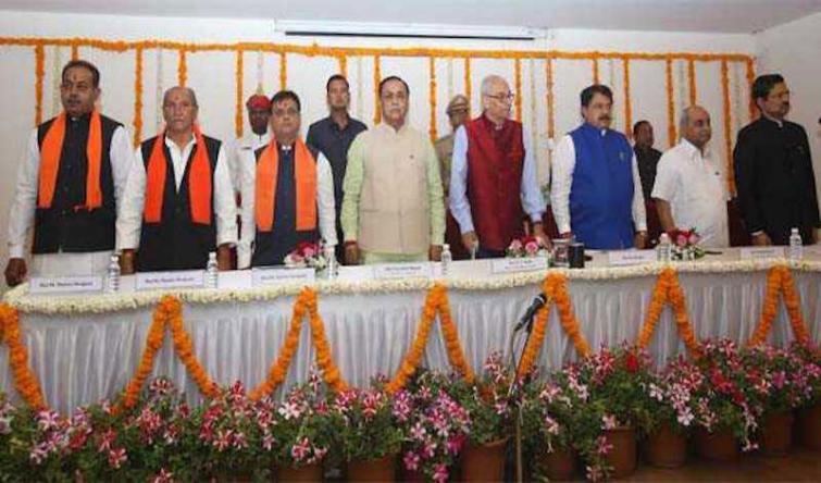 Ex-Congress MLA Jawahar Chavda takes oath as BJP minister in Gujarat cabinet
