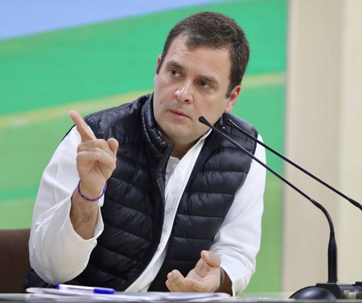 Rahul Gandhi describes his minimum income scheme as a 'surgical strike' on poverty