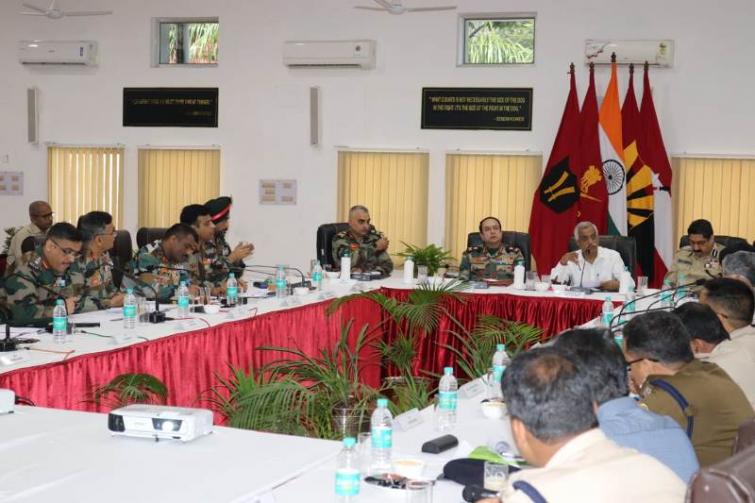 High level security review meeting of three NE states held at Dinjan