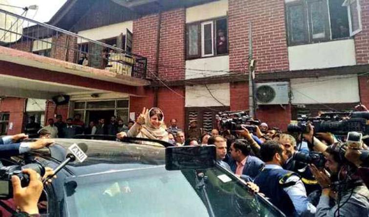 Jammu and Kashmir: Mehbooba Mufti files nomination papers from Anantnag seat