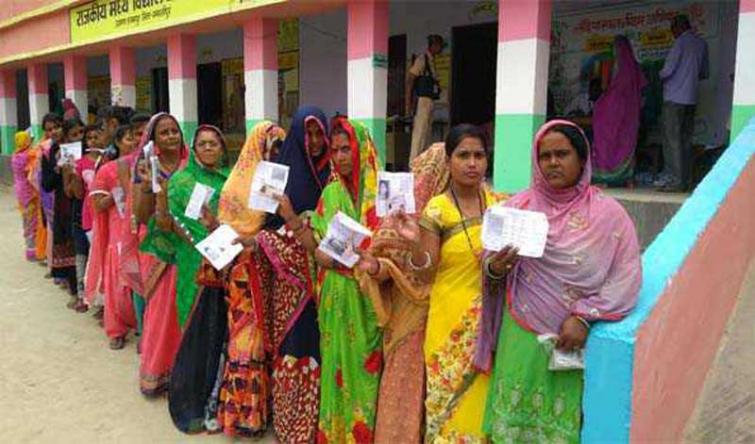 Lok Sabha polls: Voting taking place peacefully in Bihar, 33.78% polling till 1 pm