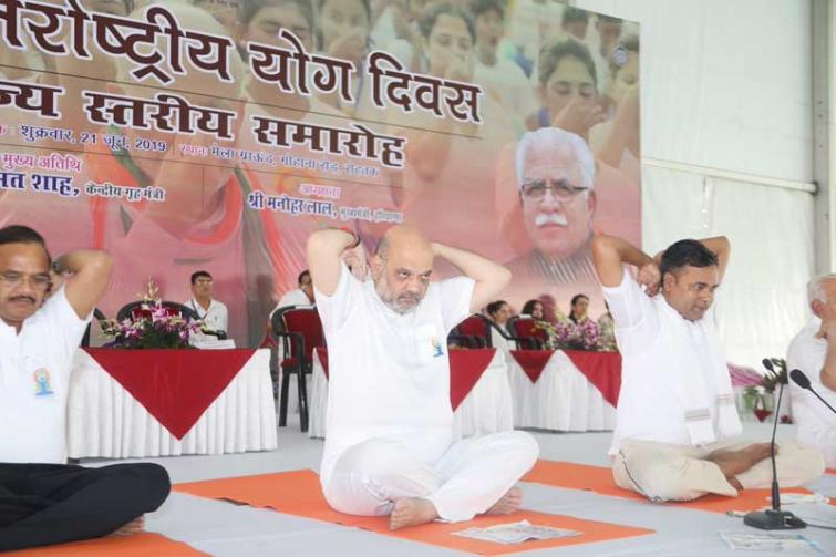 Yoga is like Ambassador of India, says Home Minister Amit Shah