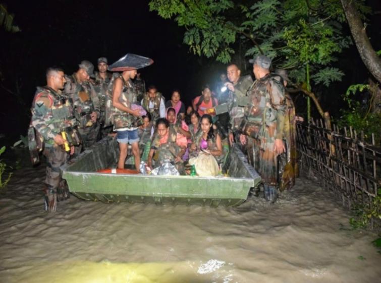 Assam flood: Indian Army evacuates 488 civilians in last six days