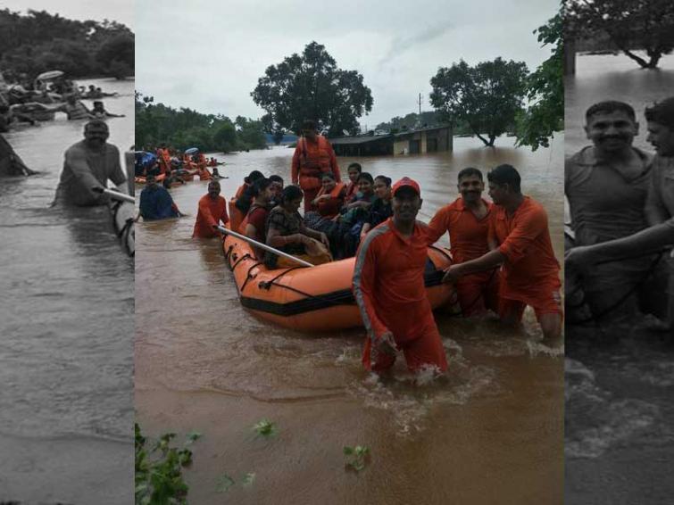 Monsoon fury: 500 stranded passengers rescued from held up Mahalaxmi Express