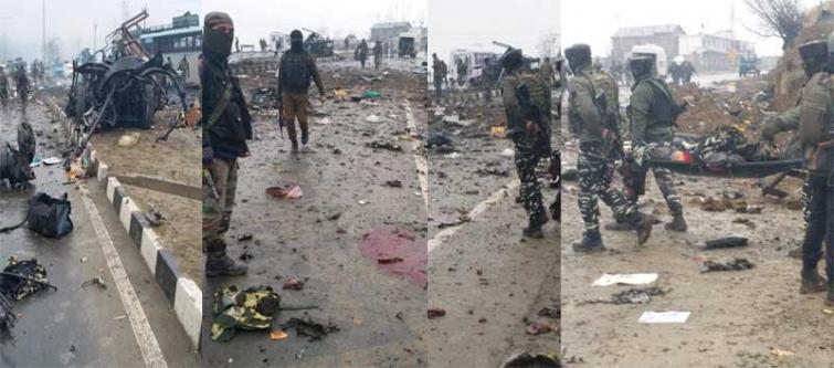 Security forces conduct CASO in Pulwama after IED blast