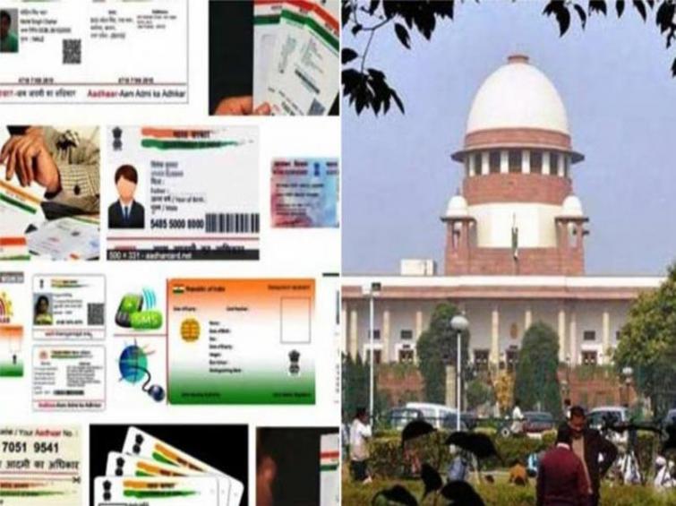 Supreme Court asks Centre if it is making guidelines for linking Aadhaar with FB, WhatsApp