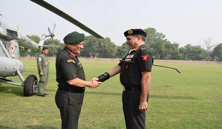 Indian Army Chief Bipin Rawat visits Sapta Shakti Command Headquarters