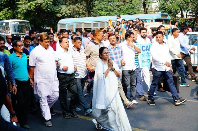 Will continue to protest until CAA is rolled back: Mamata Banerjee