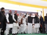Opposition leaders appear in Chandrababu Naidu's fast in New Delhi