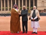Saudi Crown Prince receives ceremonial welcome at Rashtrapati Bhavan