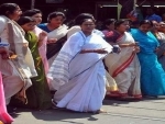 Kolkata: Mamata Banerjee leads a mega rally to mark International Womenâ€™s Day