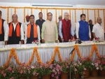Three among Congress rebel Chavda take oath as ministers in Gujarat