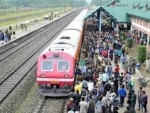 Train service restarts in Kashmir