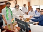 Jharkhand Mukti Morcha chief Shibu Soren files nomination