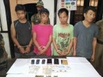 Four Manipuri militants nabbed near Assam-Manipur border