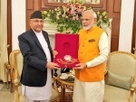 Nepal PM KP Sharma Oli gifts PM Narendra Modi 'Rudraksh' 