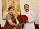 New Union Ministers Call on Vice President Naidu
