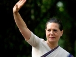 Congress leader Sonia Gandhi takes oath as Parliament member