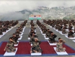 India-Chinese army jointly take part in International Yoga Day celebrations
