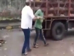 Ex-Mumbai Mayor Milind Vaidya caught on camera hurling abuses, assaulting chicken-laden truck drivers