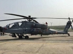 IAF formally inducts 8 Apache choppers at Pathankot air base