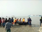 Indian Navy diving team at Ganga Sagar for rescue and relief operations