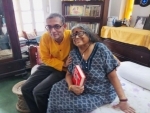 Nobel laureate Abhijit Banerjee spends a day with mother, calls on Nabaneeta Dev Sen