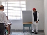 Yadav family members vote in Saifai for Mulayam's historic win