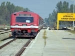 Train services remain suspended in south Kashmir for security reasons