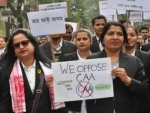 Poets, painters lead anti-CAA protest in Assam