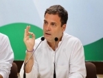 BJP manifesto reflected the voice of an isolated man: Rahul Gandhi 