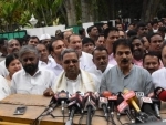 Karnataka rebel MLAs head to Goa from Mumbai